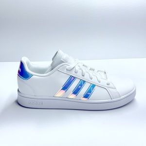 Girls Adidas Grand Court Tennis Shoes
